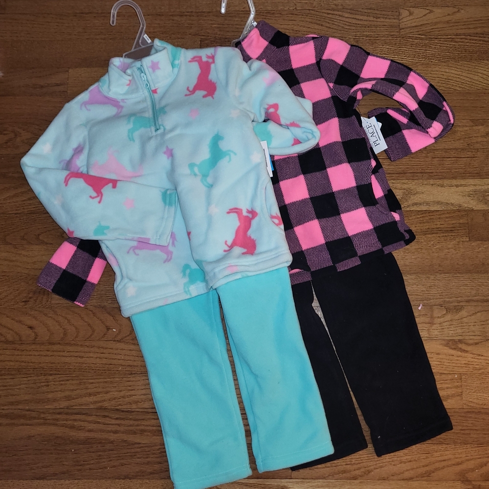 The Children's Place Pink and Blue Kids Matching Sets